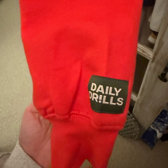 Women's Red Hoodie Jacket - Picture 2 of 6